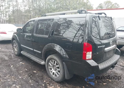 2011 Nissan Pathfinder Le из США, поврежденный, VIN 5N1AR1NB7BC608136